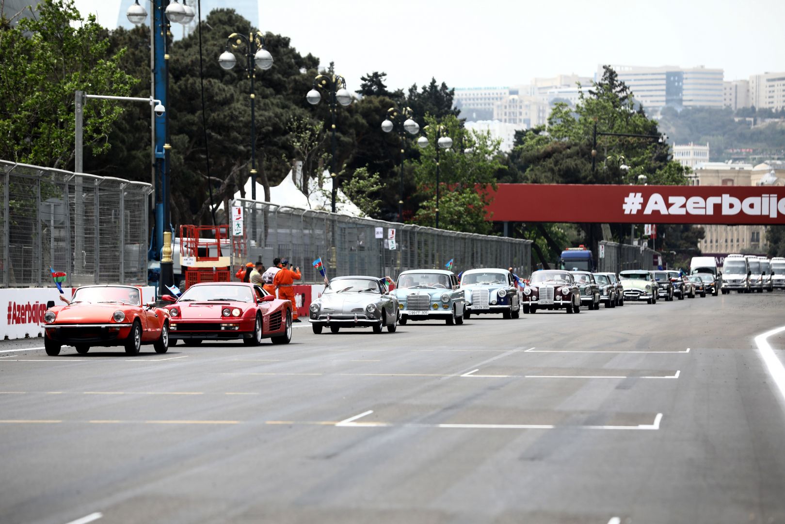 AAF holds procession of classic cars