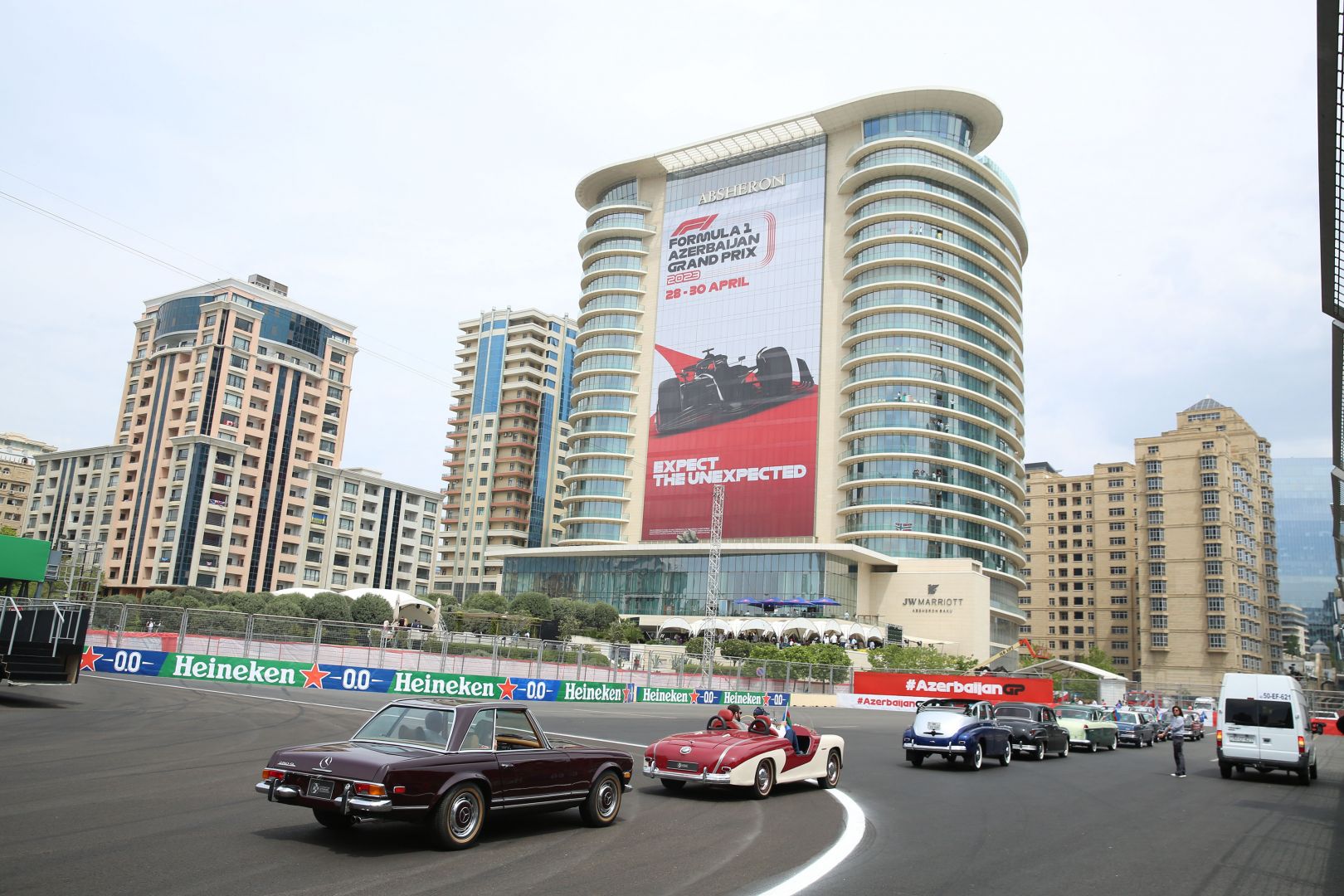 AAF holds procession of classic cars