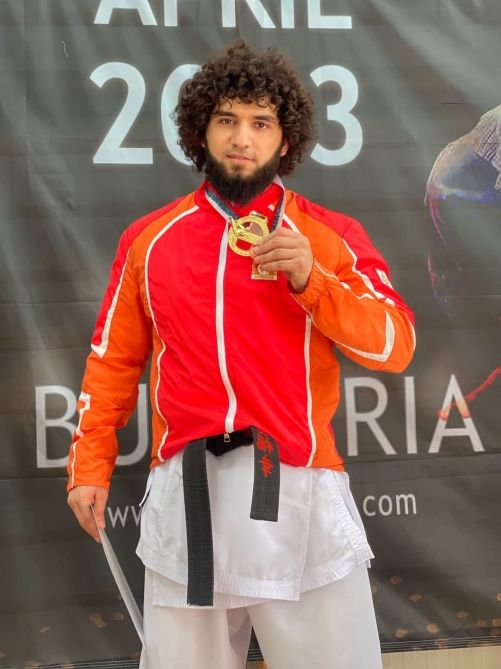 Azerbaijani karateka takes win at European Championship in Bulgaria [PHOTOS] - Gallery Image