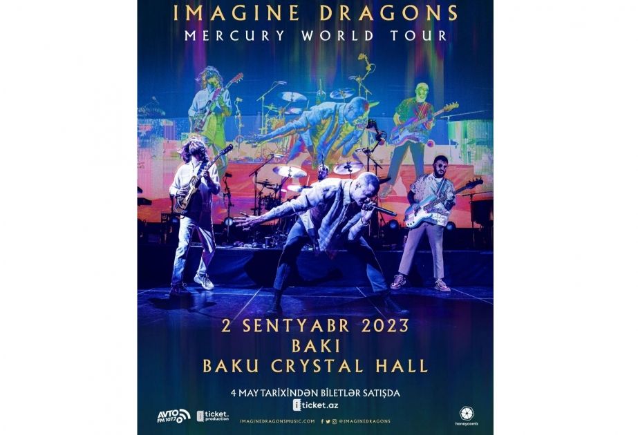 Imagine Dragons to perform at Baku Crystal Hall