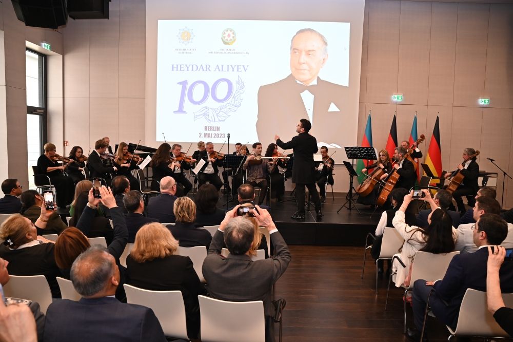 Berlin hosts concert marking 100th anniversary of National Leader Heydar Aliyev [PHOTOS]