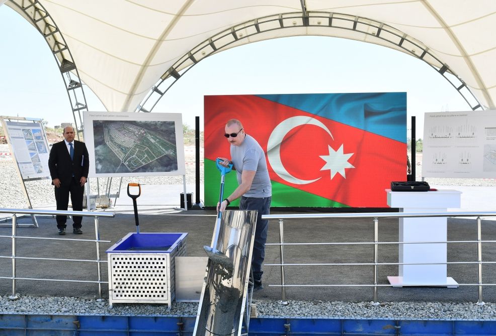 Foundation stone laid for internal road-street network in Fuzuli [PHOTOS/VIDEO]