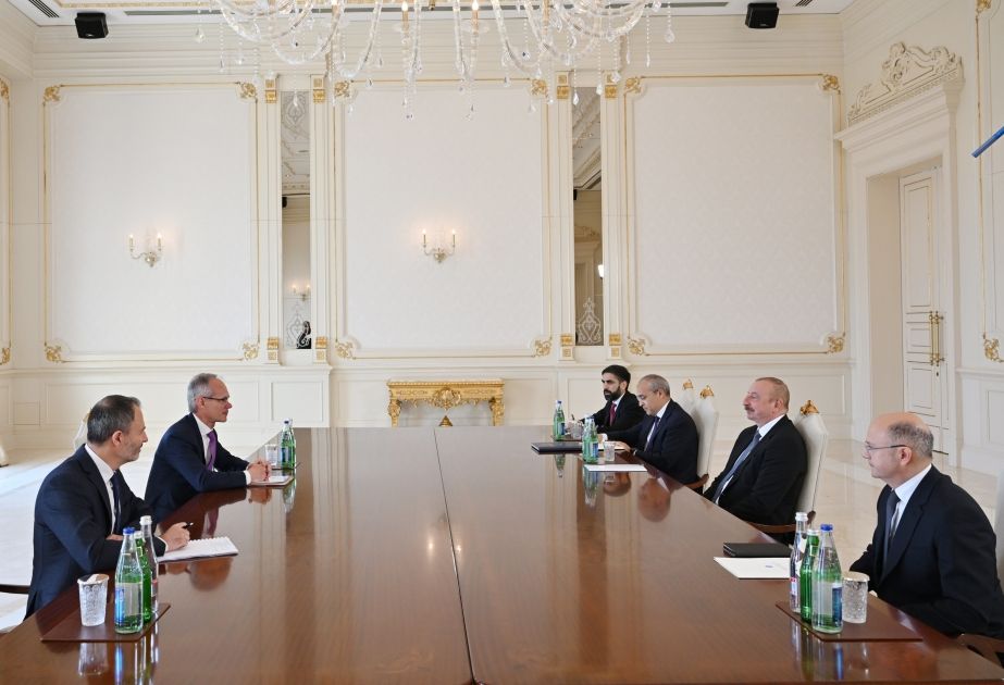 Azerbaijani President receives President of Exploration & Production of TotalEnergies
