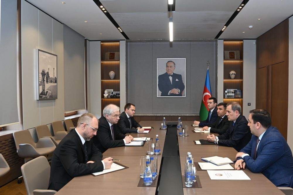 Azerbaijan's Bayramov discusses normalisation of Baku-Yerevan relations with special reps of Russian MFA