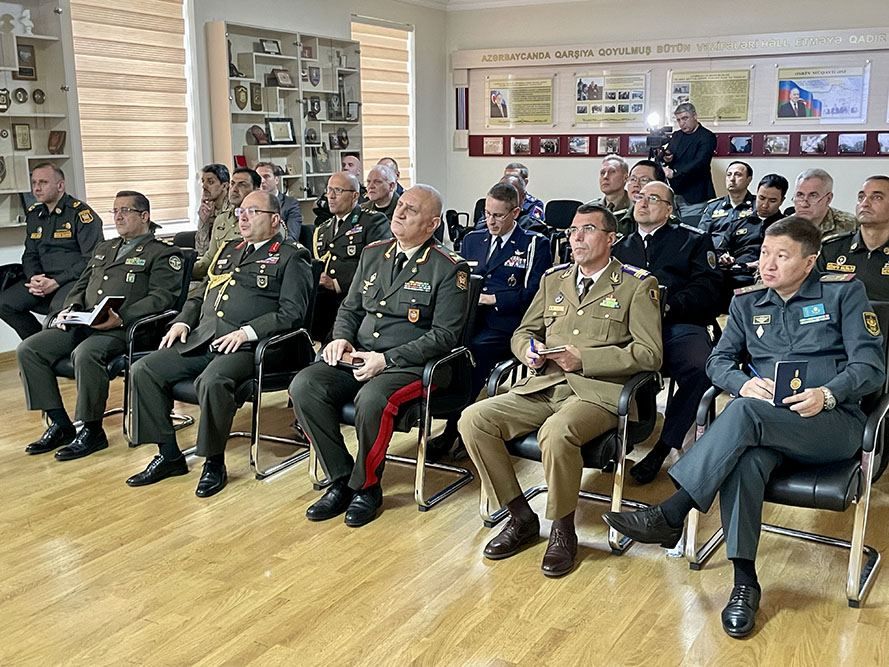 Azerbaijani MoD informs military attaches about Armenian armed forces' provocation [PHOTOS]