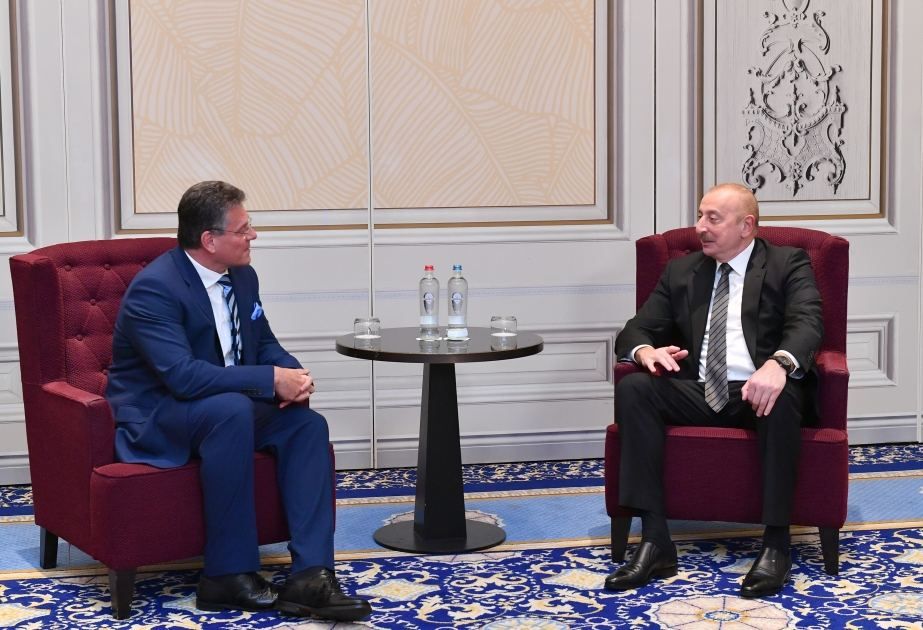 Azerbaijani President meets Vice-President of the European Commission in Brussels on his working visit in Belgium [VIDEO]