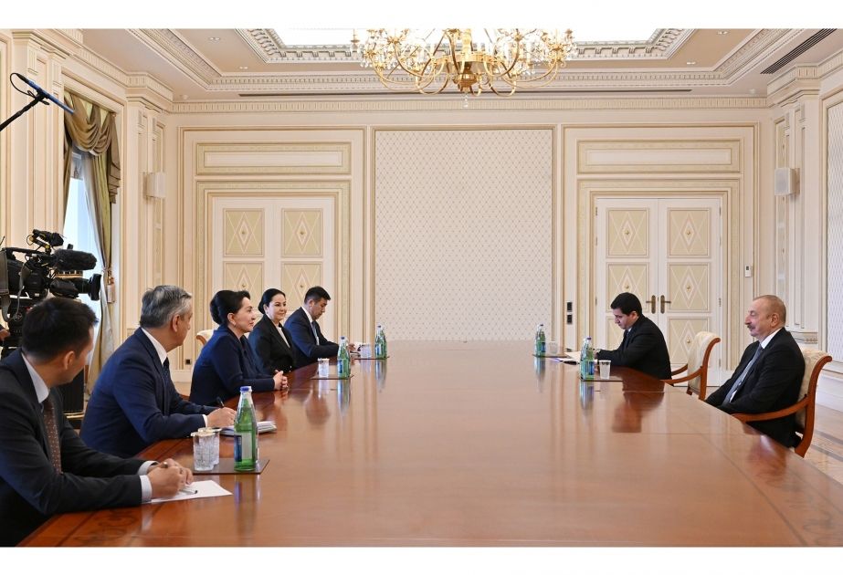 Azerbaijani President Ilham Aliyev receives chairperson of Uzbekistan’s Senate of Oliy Majlis