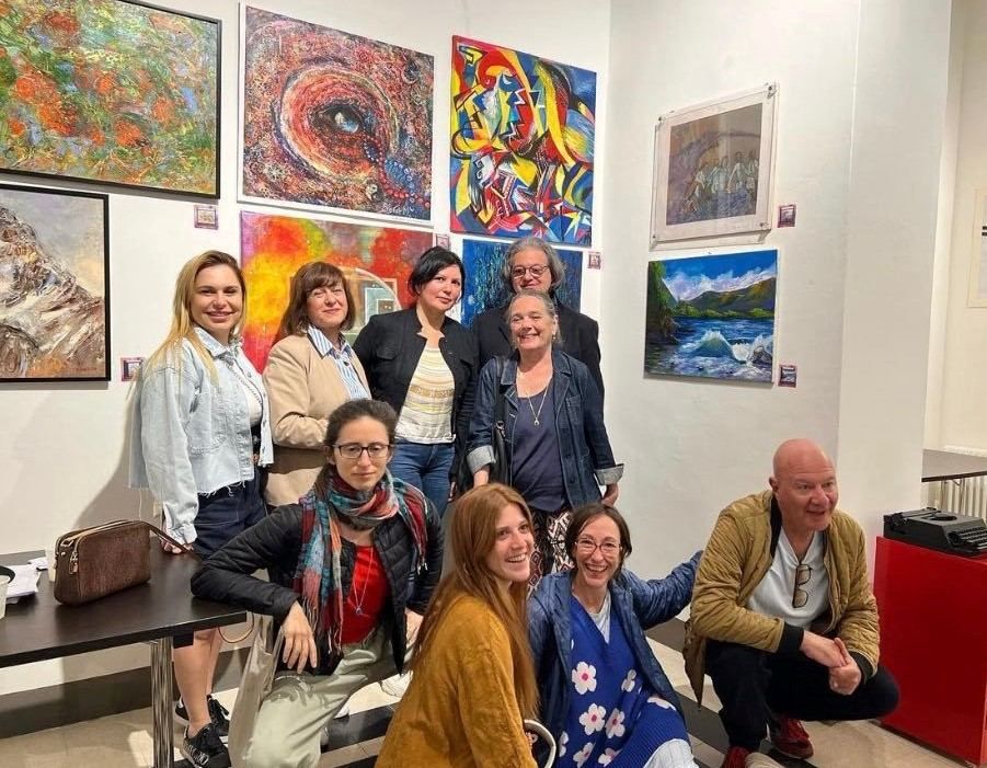 Azerbaijani artists impress Italian fans of fine arts [PHOTOS]