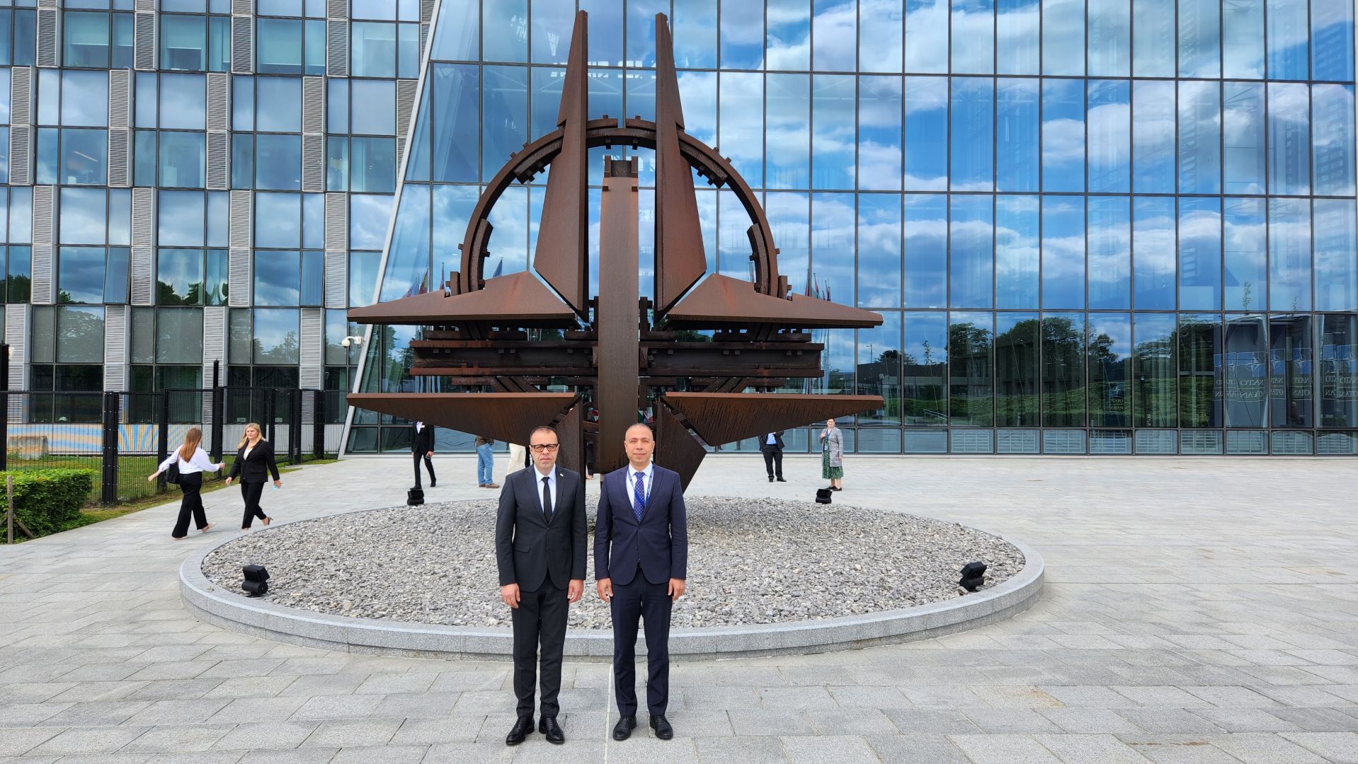 Azerbaijani delegation hold dialogue with NATO on energy security - Gallery Image