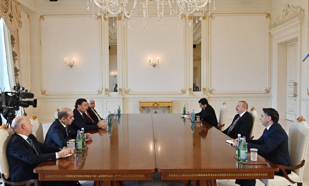 Azerbaijani President receives Speaker of House of Representatives of Jordan [PHOTOS/VIDEO]