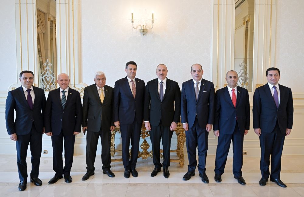 Azerbaijani President receives Speaker of House of Representatives of Jordan [PHOTOS/VIDEO] - Gallery Image