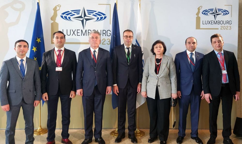 Azerbaijani delegation attends spring session of NATO Parliamentary Assembly [PHOTOS] - Gallery Image