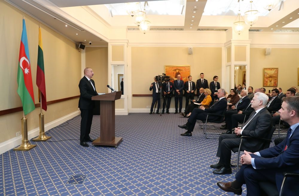 Azerbaijan-Lithuania business forum was held in Vilnius [PHOTOS/VIDEO]