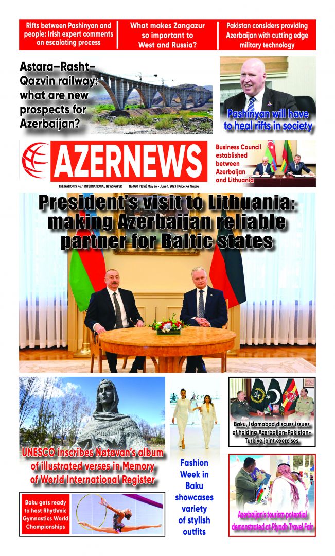 AZERNEWS releases another print issue