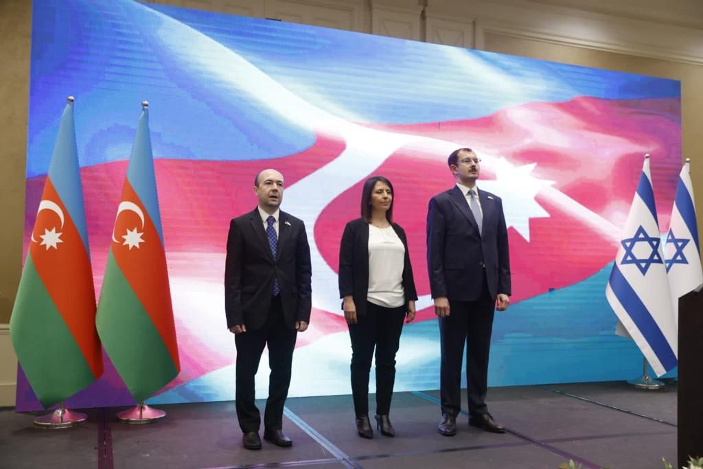 Azerbaijan's Deputy Foreign Minister meets with Israeli officials - Gallery Image