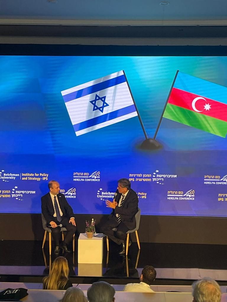 Azerbaijan's Deputy Foreign Minister meets with Israeli officials