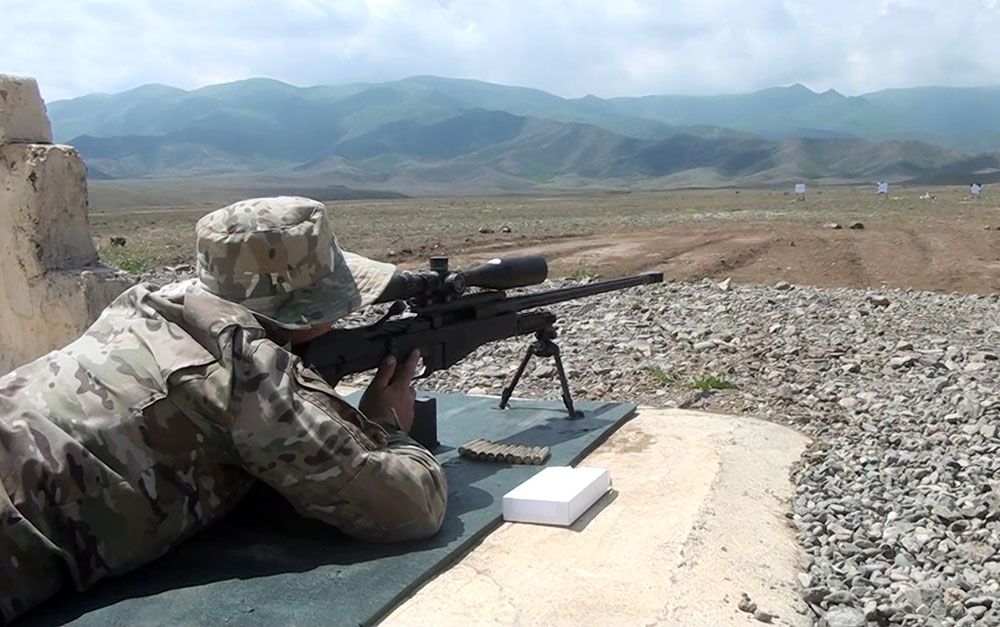 Azerbaijan Army conducts training to improve snipers' professionalism [VIDEO]