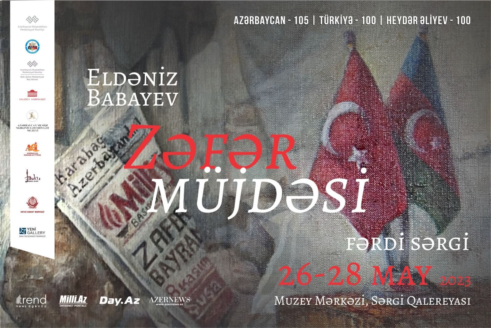 Eldaniz Babayev's solo exhibition to open in Baku