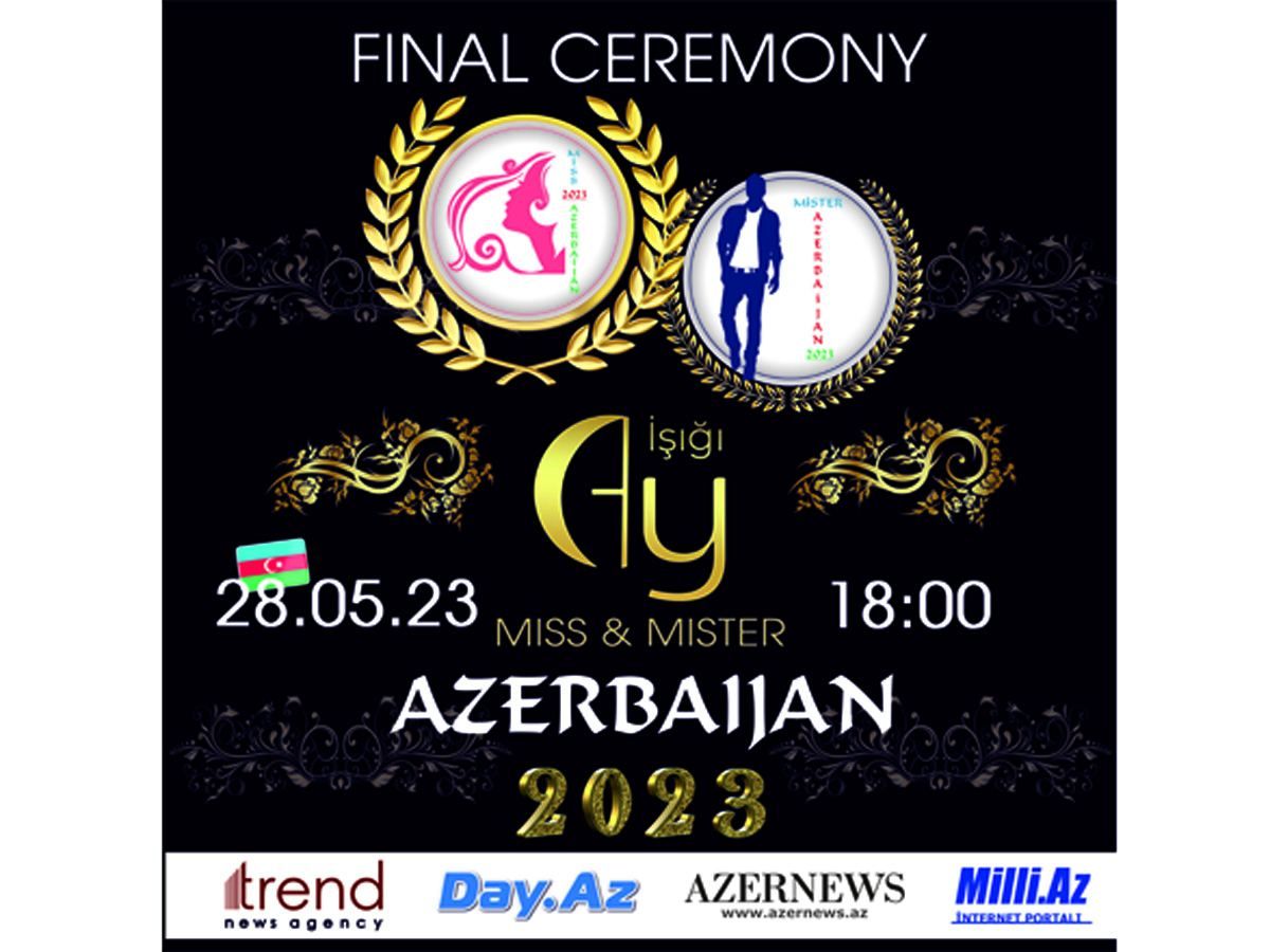 Baku to host Miss & Mister Azerbaijan 2023 [VIDEO]