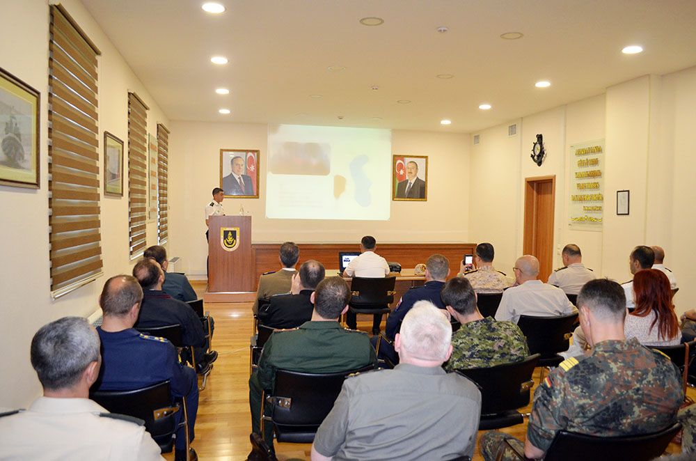 Military attachés visited Azerbaijan Naval Forces [PHOTOS/VIDEO] - Gallery Image
