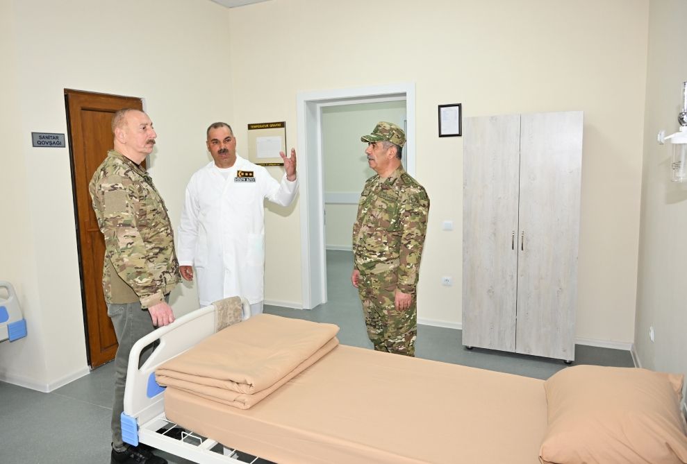 Azerbaijani President attends opening of military hospital in Kalbajar [PHOTOS/VIDEO]