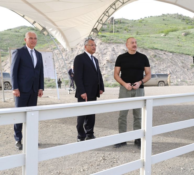 Azerbaijani President visits Lachin district - Gallery Image