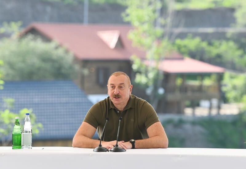 Azerbaijani President addresses Armenians in Karabakh: “Miatsum” book is closed!