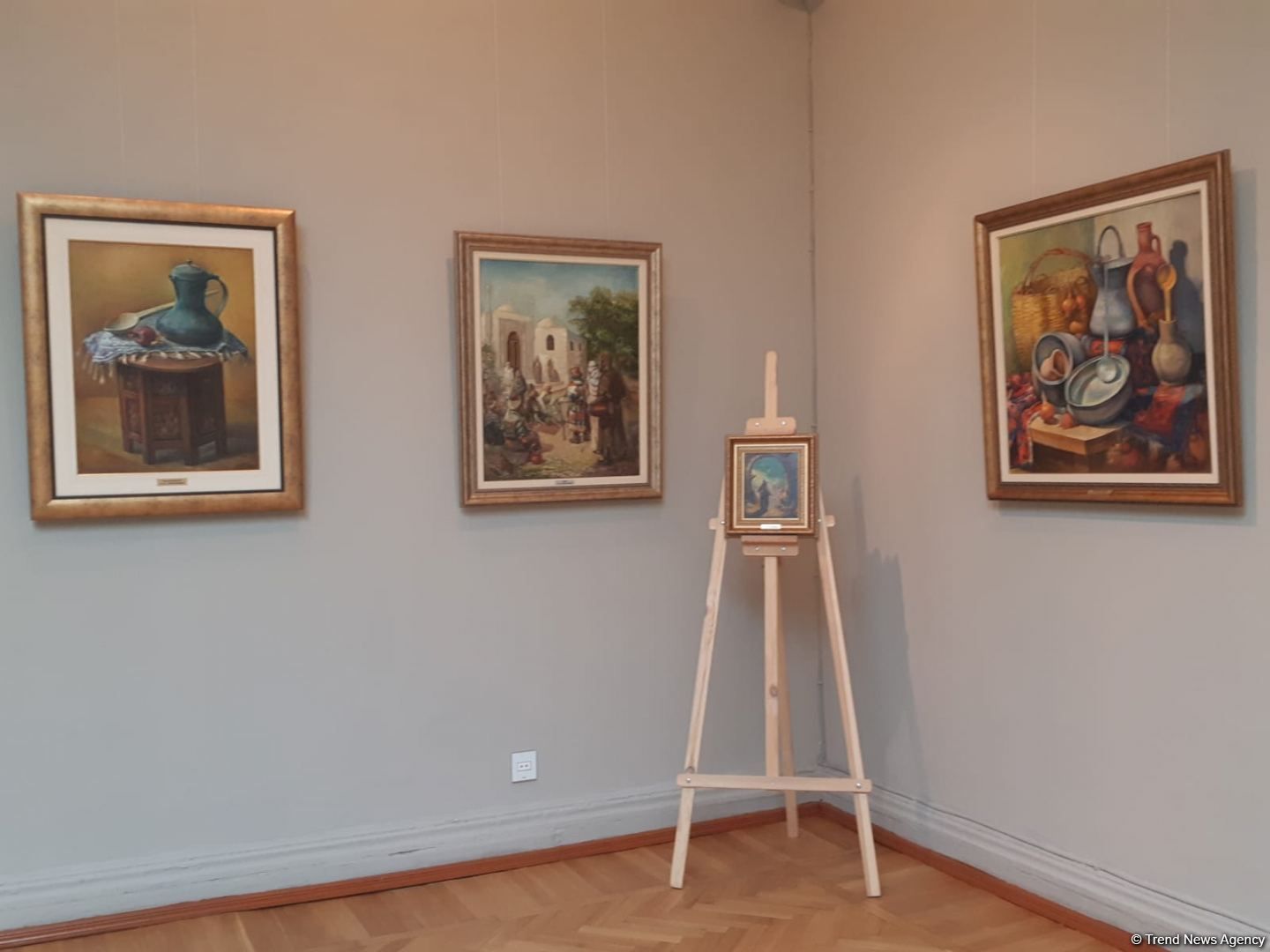 Eldaniz Babayev's solo exhibition gains public success [PHOTOS]