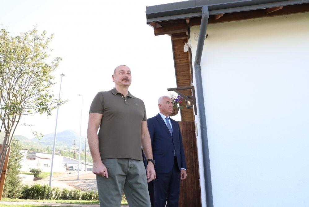 Azerbaijani President attends a number of events in city of Lachin [PHOTOS/VIDEO] - Gallery Image