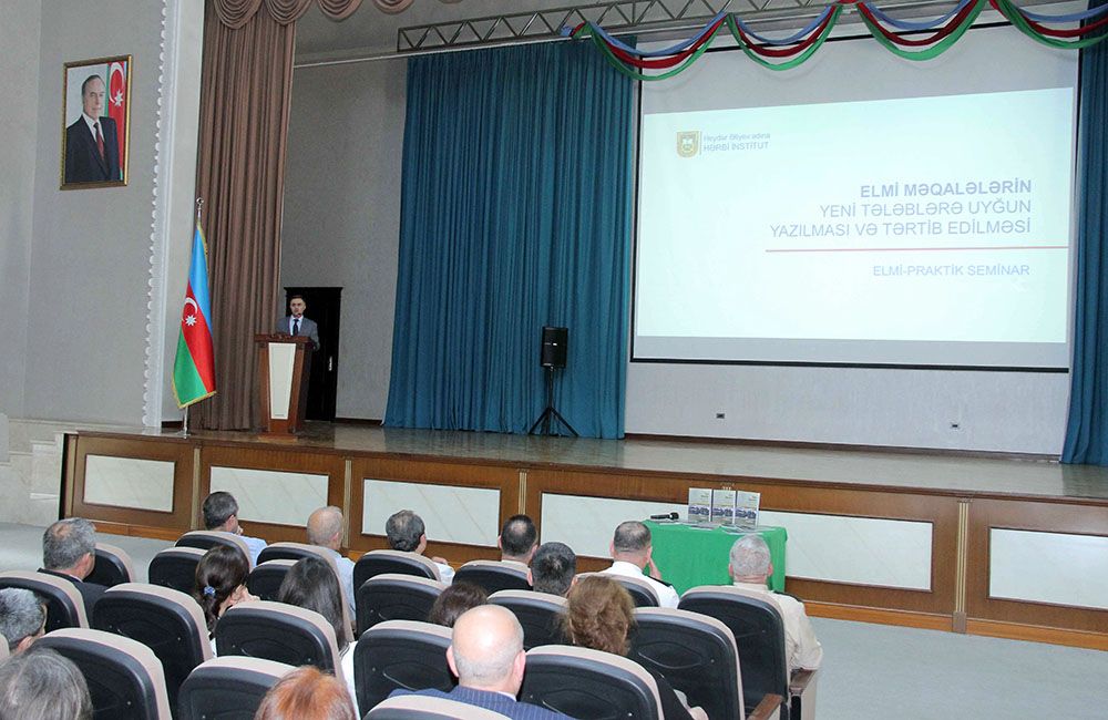 Military Institute hosts scientific-practical seminar on writing scientific articles
