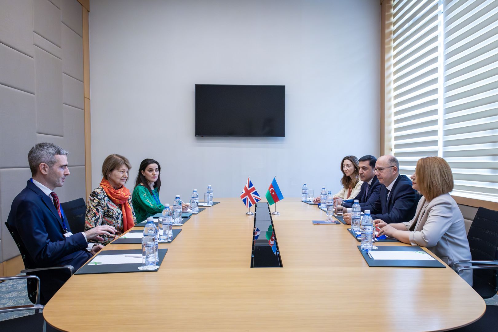 Azerbaijan-UK Green Energy partnership development was discussed