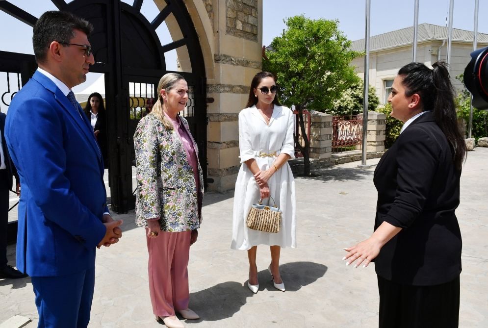 First Ladies of Azerbaijan and Israel visit Gala Archaeological-Ethnographic Museum Complex [UPDATE]