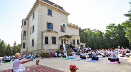 Indian Embassy in Baku Hosts Series of Yoga Events for International Day of Yoga [PHOTOS]