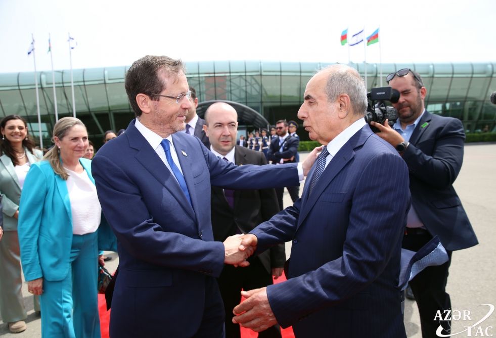 Israeli President Isaac Herzog concludes official visit to Azerbaijan [PHOTOS] - Gallery Image