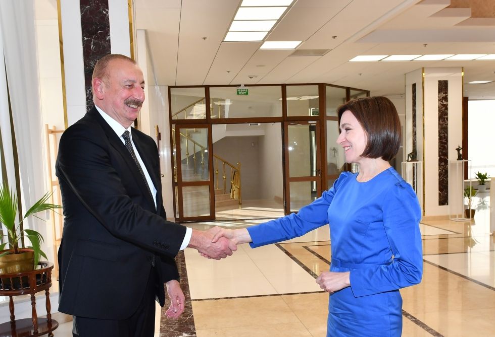 Azerbaijani President meets with President of Moldova Maia Sandu in Chișinău [PHOTOS/VIDEO] - Gallery Image