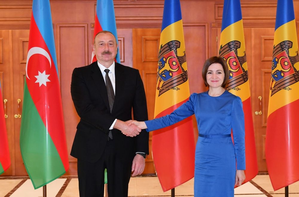 Azerbaijani President meets with President of Moldova Maia Sandu in Chișinău [PHOTOS/VIDEO]