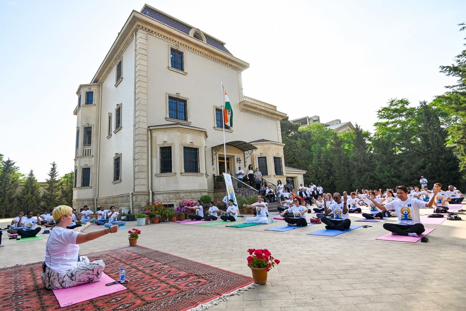 Indian Embassy in Baku Hosts Series of Yoga Events for International Day of Yoga [PHOTOS]