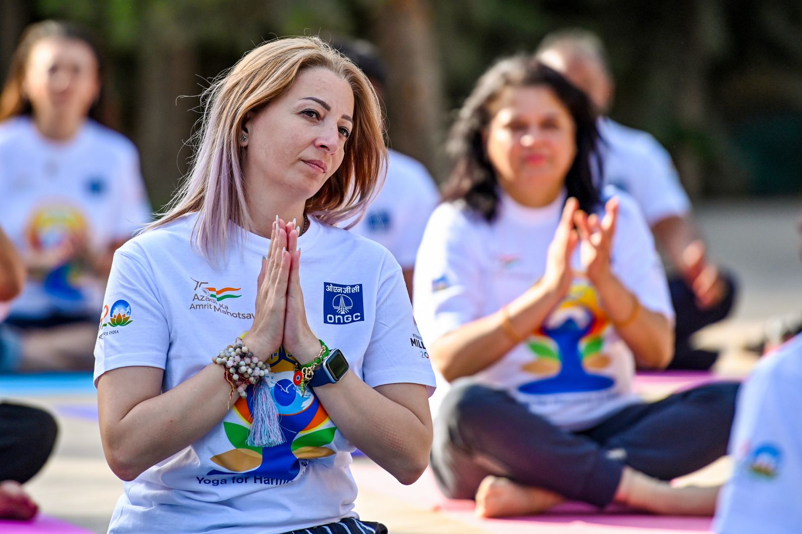 Indian Embassy in Baku Hosts Series of Yoga Events for International Day of Yoga [PHOTOS] - Gallery Image