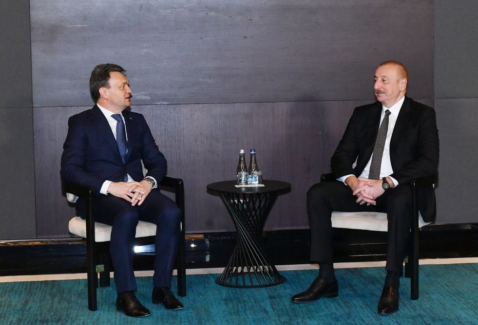 Azerbaijani President meets with Prime Minister of Moldova in Chișinău [PHOTOS/VIDEO] - Gallery Image