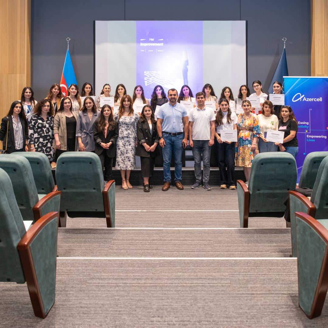 "Her Improvement" project supported by Azercell encouraged young women to create a tech startup [PHOTOS/VIDEO]