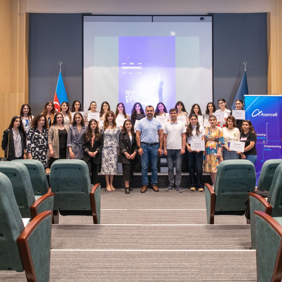 "Her Improvement" project supported by Azercell encouraged young women to create a tech startup [PHOTOS/VIDEO] - Gallery Image