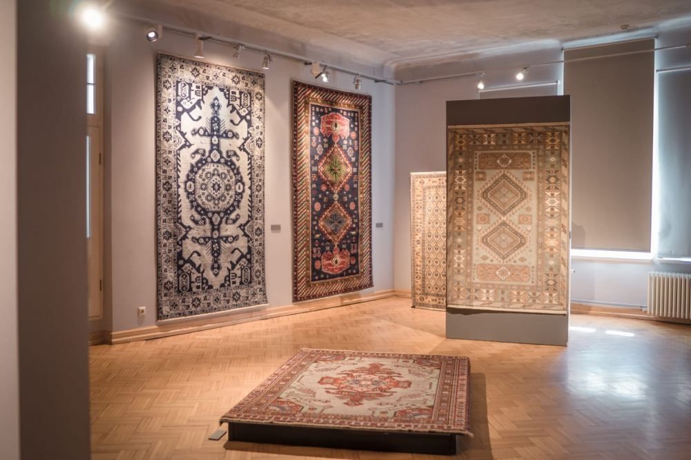 Azerbaijani carpets exhibited for first time in Liepaja [PHOTOS] - Gallery Image