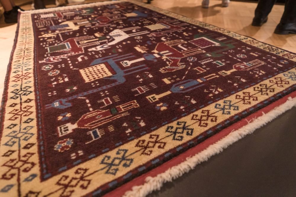 Azerbaijani carpets exhibited for first time in Liepaja [PHOTOS] - Gallery Image