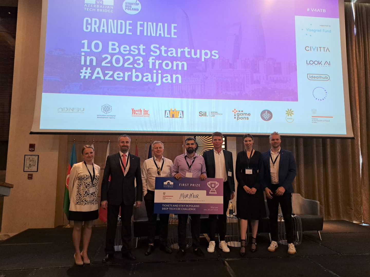 Azerbaijani startups compete for the attention of Visegrad investors [PHOTOS]