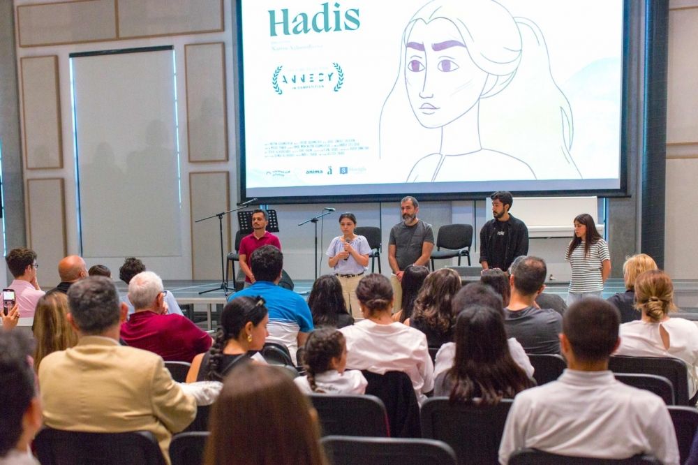 National premiere of short animated film held at YARAT Contemporary Art Center [PHOTOS]