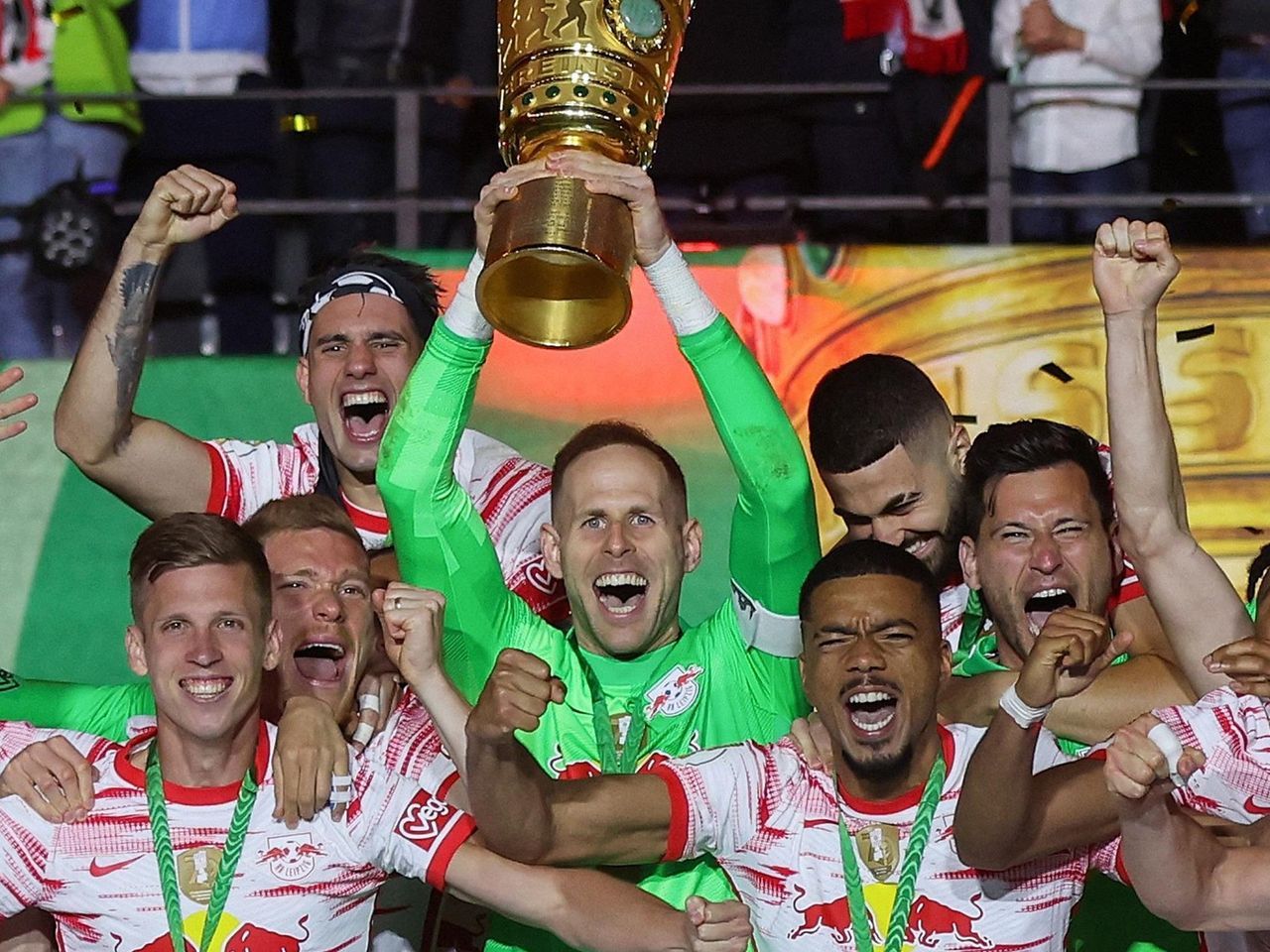 "Leipzig" becomes winner of German football cup