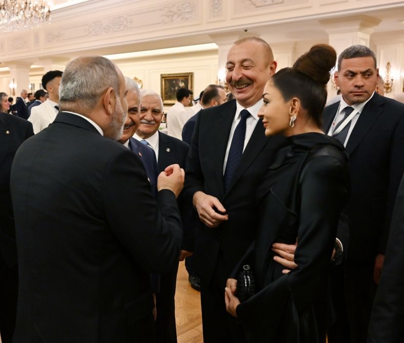 Azerbaijani President, First Lady attend dinner hosted on behalf of Turkish President in Ankara [PHOTOS] - Gallery Image