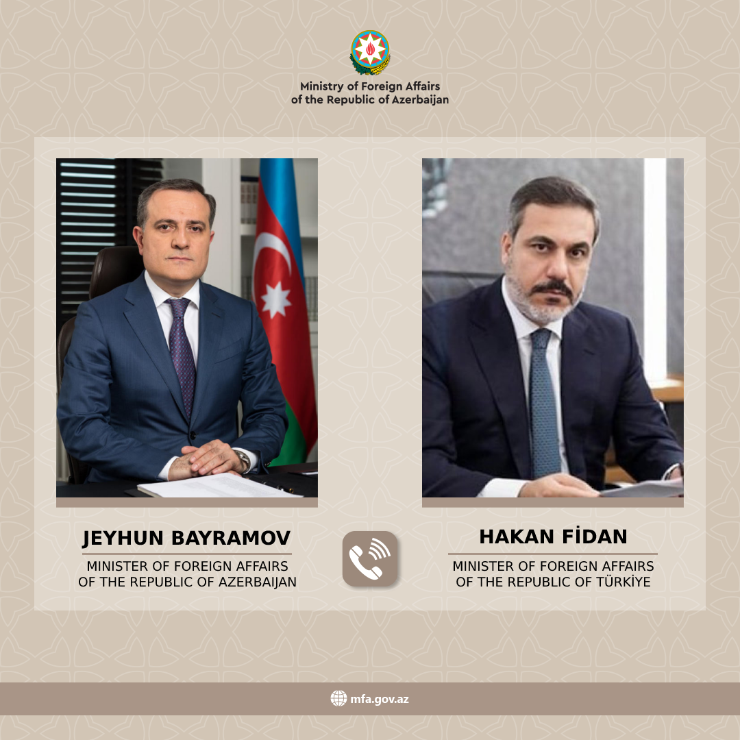 Azerbaijani FM invites Hakan Fidan to visit Azerbaijan