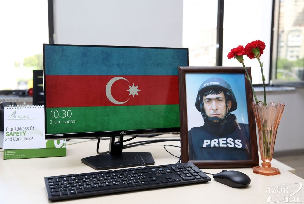 Commemoration ceremony held to honor martyr-journalist Maharram Ibrahimov [PHOTOS]