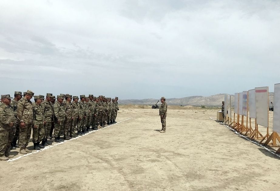 Azerbaijani Defense Ministry hold training-methodical sessions